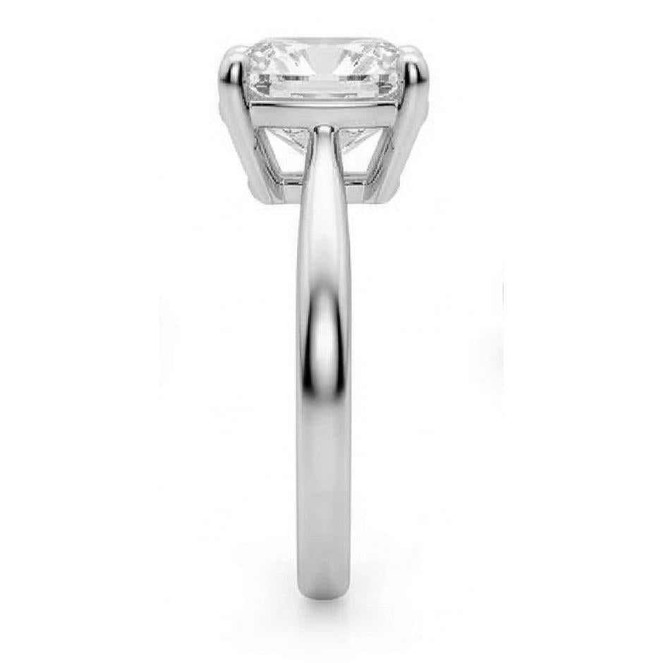 echter cushion diamant 1.10Karat ring Detailansicht