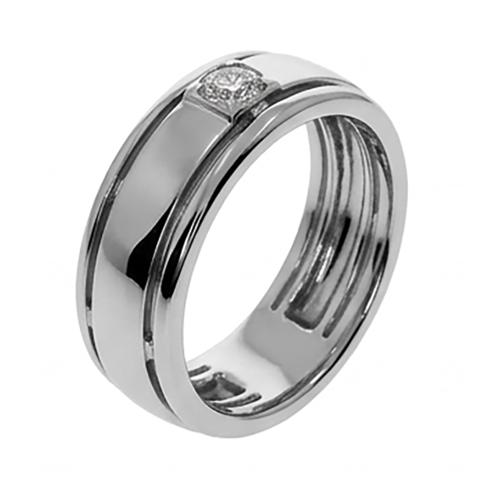 Komfort Fit Herren Band Aus der Erde Abgebauter Natürlicher Diamant Ring Für Herr