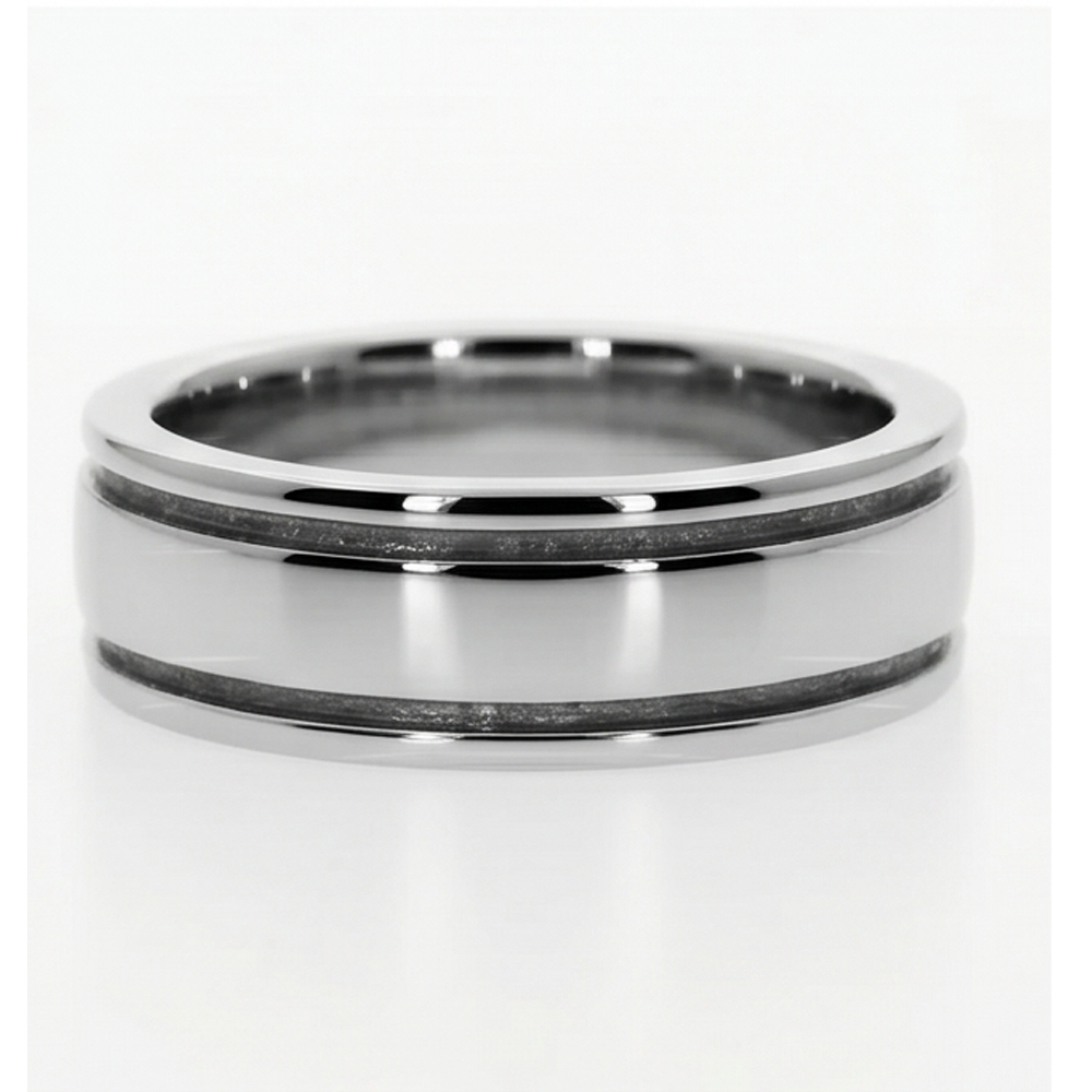Komfort Fit Herren Band Aus der Erde Abgebauter Natürlicher Diamant Ring Für Herr
