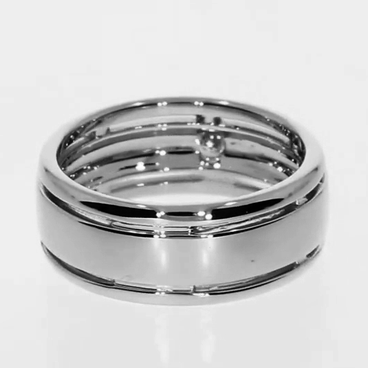 Komfort Fit Herren Band Diamant Ring Für Herr