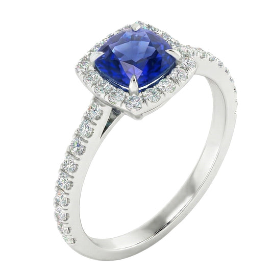 echter round diamant 2.75Karat ring Vorderansicht