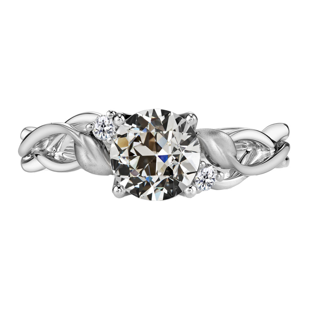 Eleganter Anniversary Ring 2 Karat – Hauptansicht