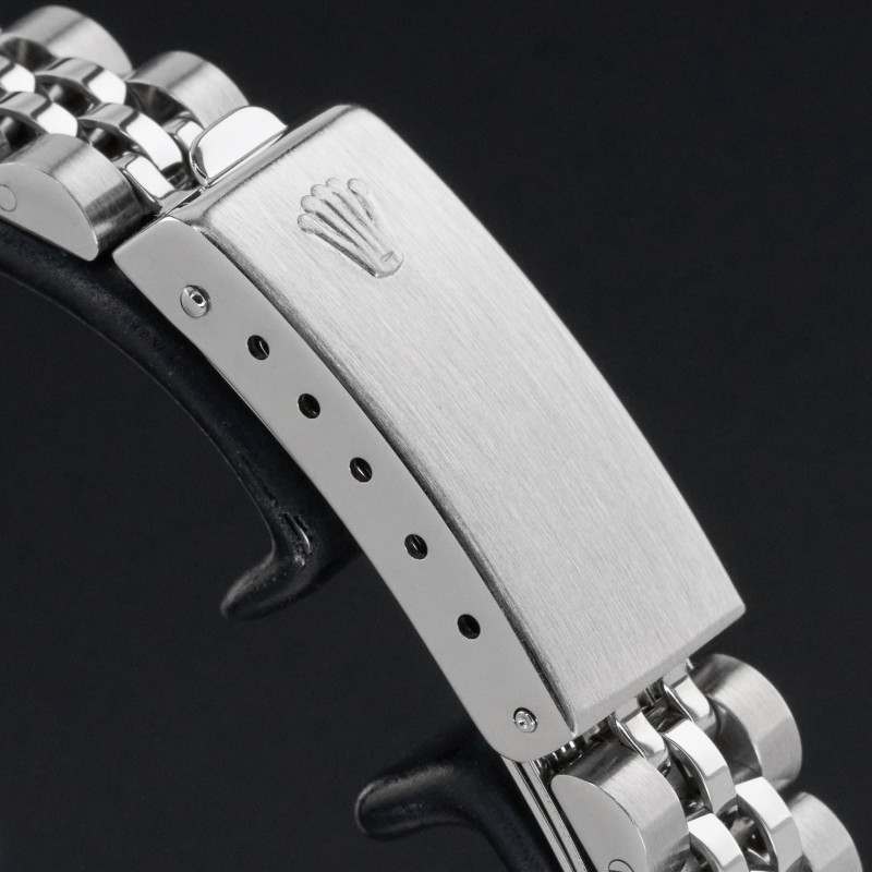 Echter Edelstein Rolex Karat Stainless Steel – Schrägansicht