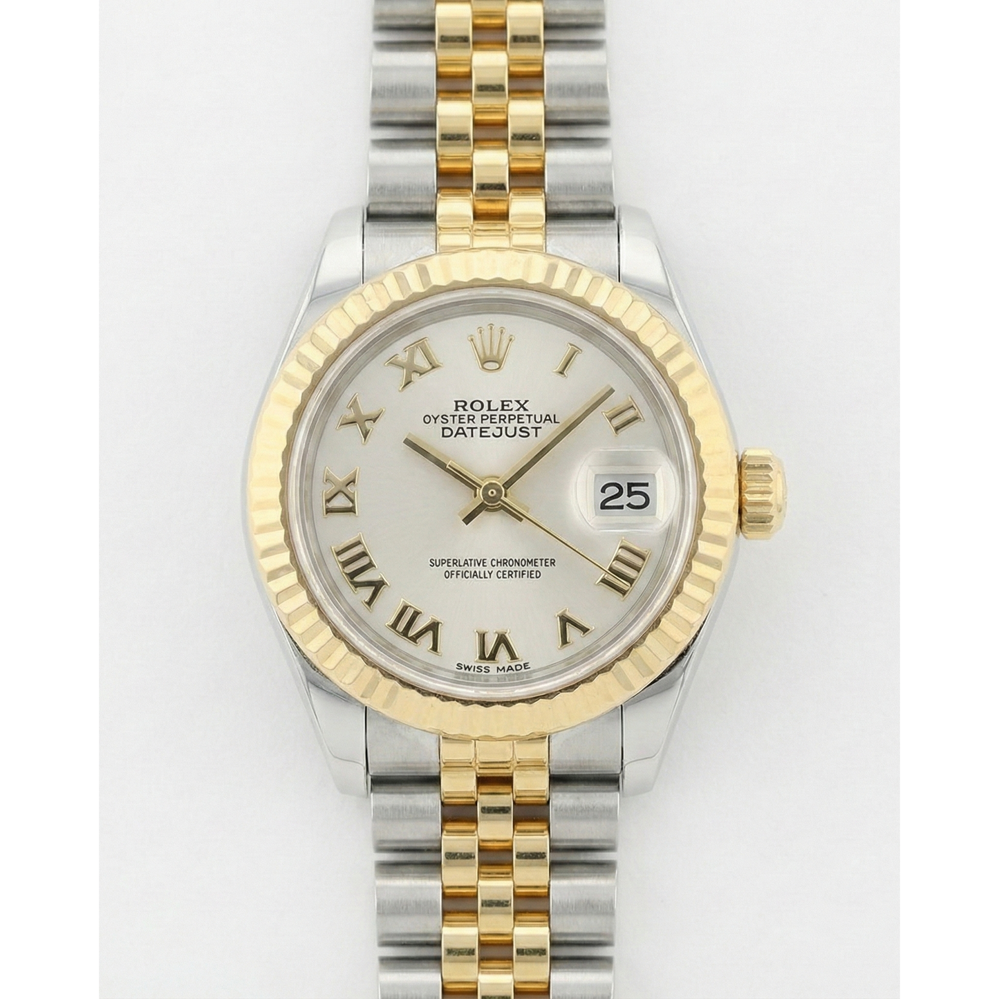 Luxuriöser Rolex Karat – Seitenansicht