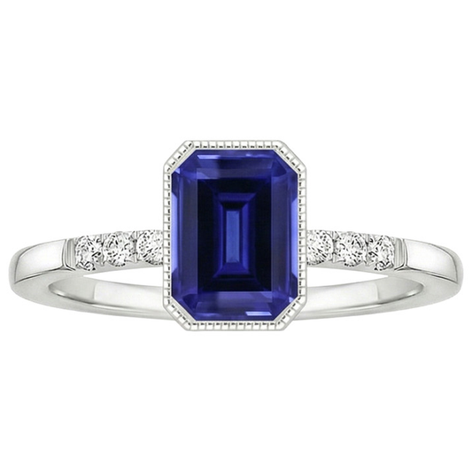 echter round diamant 2.50Karat ring Detailansicht