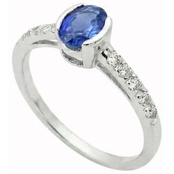 Echter Saphir Ring 1.41 Karat