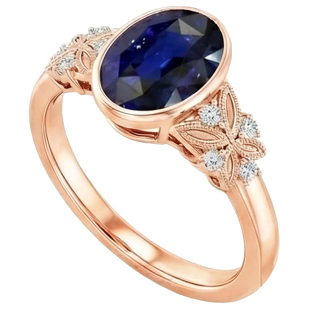 Lünettenset 5 Carat Saphirring