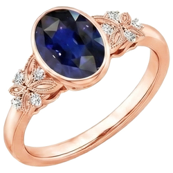Lünettenset 5 Carat Saphirring