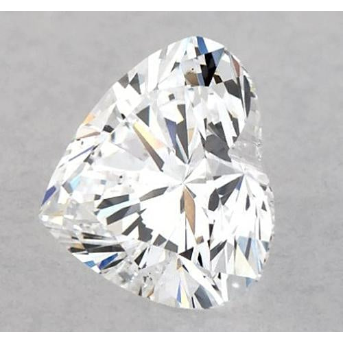 Herz-Schliff Edler Diamant Ring in Gold – Frontansicht