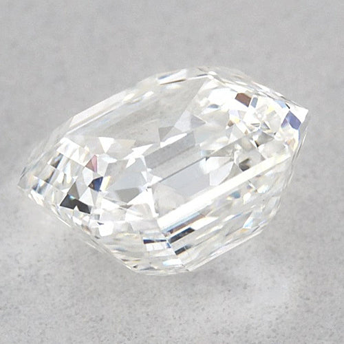 Diamant, 4,75 Karat, Asscher-Schliff, lose, F, VVS1, sehr guter Schliff