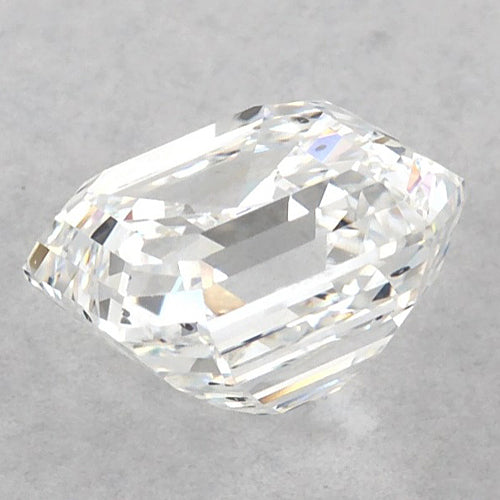 1 Karat Asscher-Diamant, lose, E-Fl, sehr guter Schliff