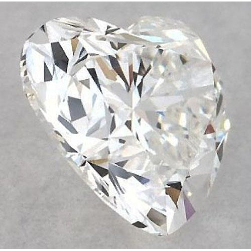 6 Karat Herzförmiger Diamant, lose, F, VVS2, sehr guter Schliff