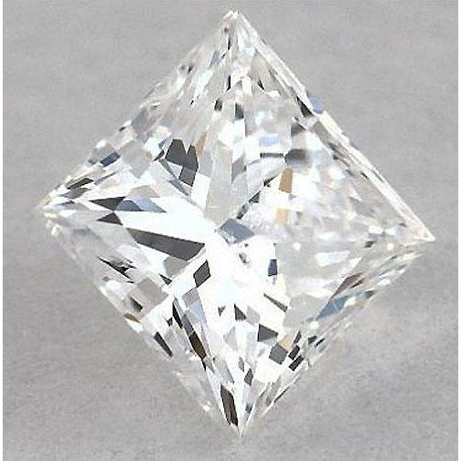 4,5 Karat Princess-Diamant, natürlich, aus der Erde gewonnen, lose, F, VS1, exzellenter Schliff