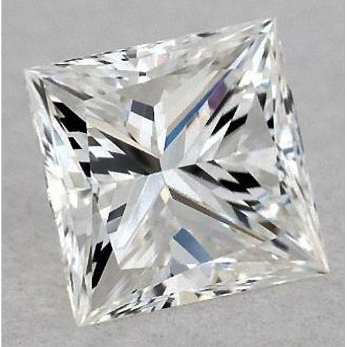 6 Karat Princess Naturdiamant, lose, aus der Erde gewonnen, Farbe F, VVS1, exzellenter Schliff