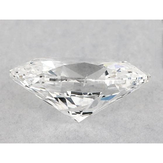 4 Karat ovaler Diamant, lose, F, VS1, sehr guter Schliff