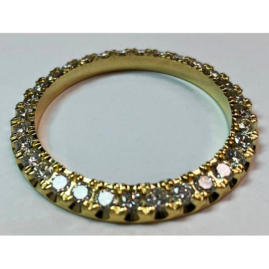 Maßgefertigte Diamantlünette mit 5 Karat für 36-mm-Rolex-Uhren