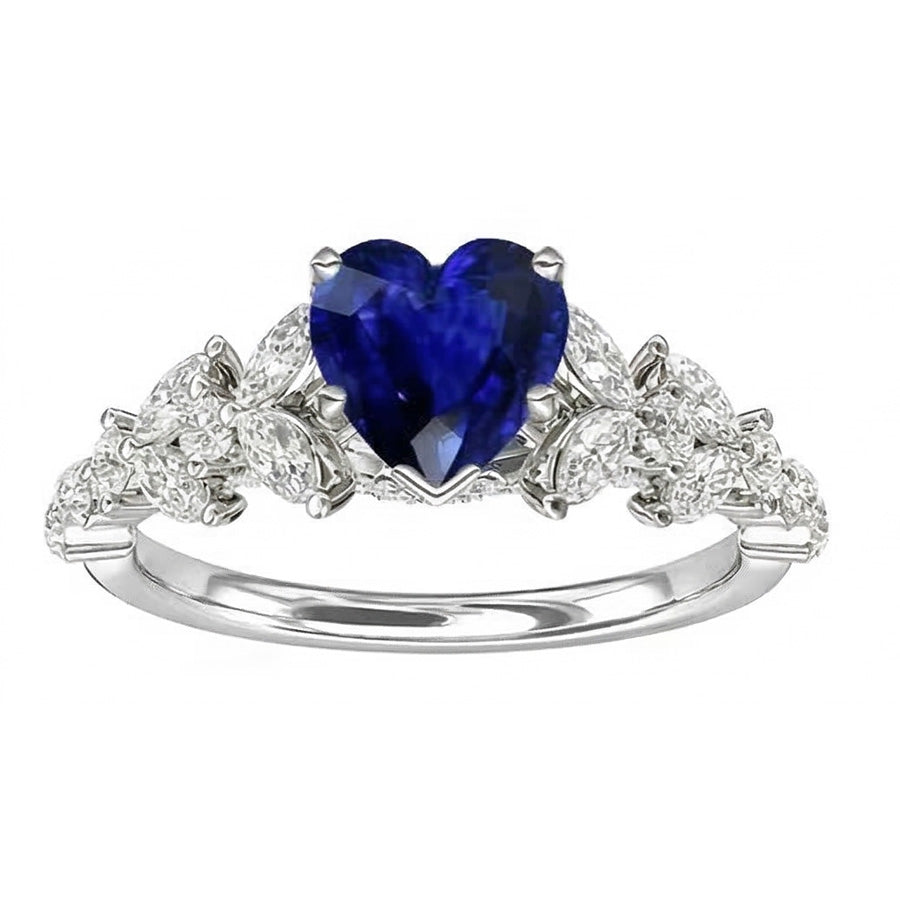 echter marquise diamant 3.50Karat ring Seitenansicht