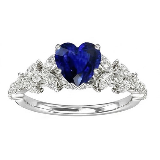 echter marquise diamant 3.50Karat ring Seitenansicht