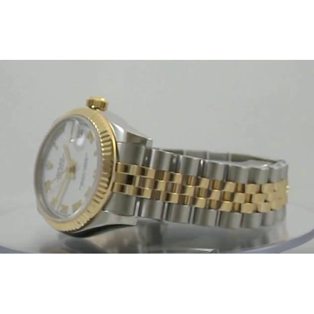 Rolex-Uhr aus Stahl und Gold