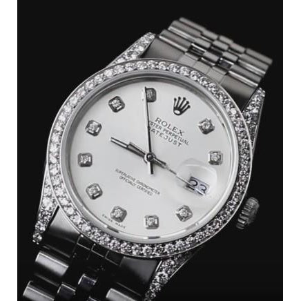 individueller Diamantlünette Rolex