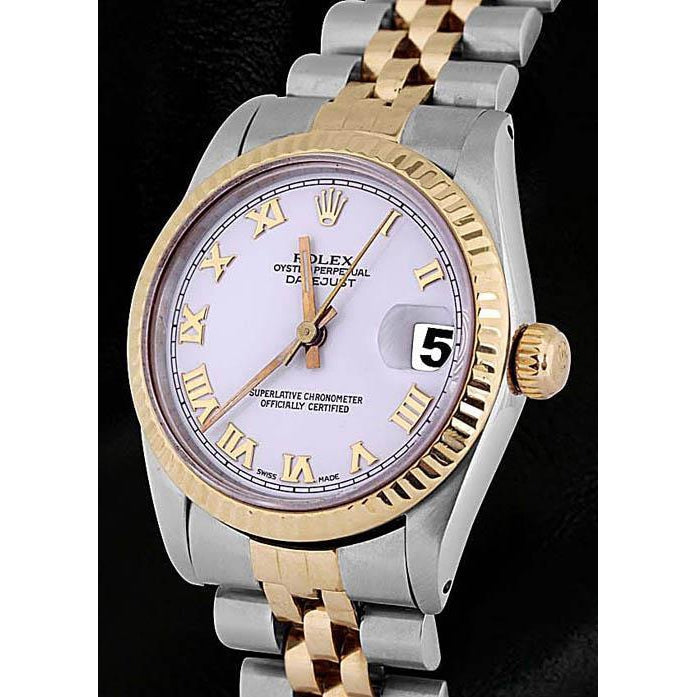 römischem Zifferblatt Rolex