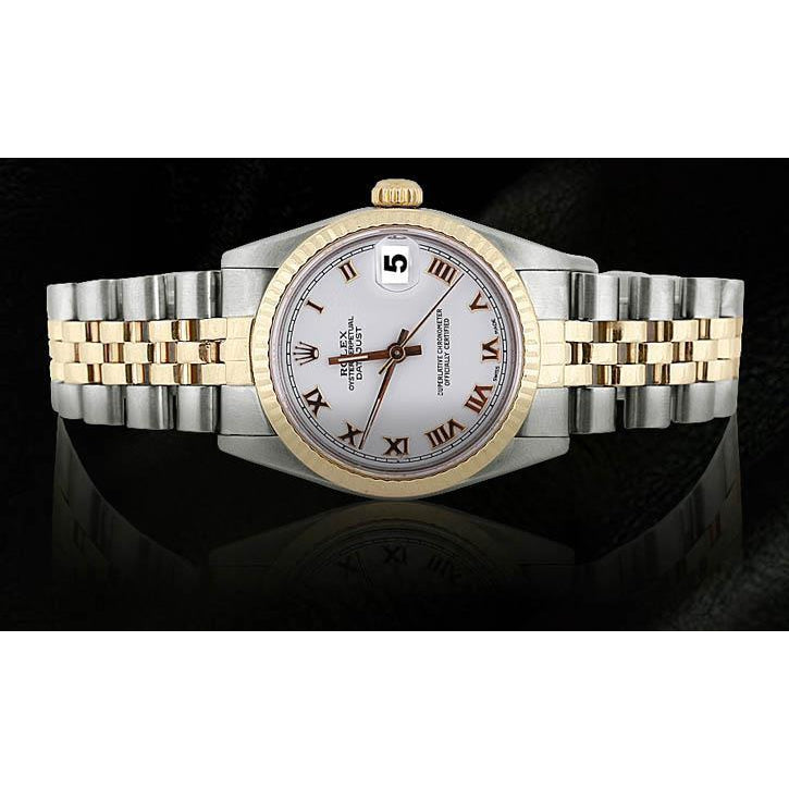 zweifarbigem Zifferblatt Rolex