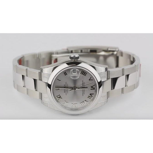 Mittelgroße Rolexdatejust-Uhr