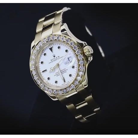 weißem Zifferblatt Rolex