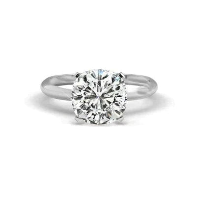 Moderner 3ct-Kissen Natürliche diamant ring