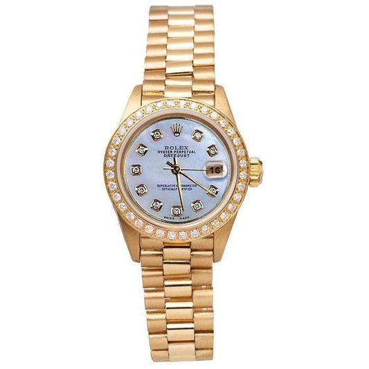 Mop Diamant Zifferblatt Rolex