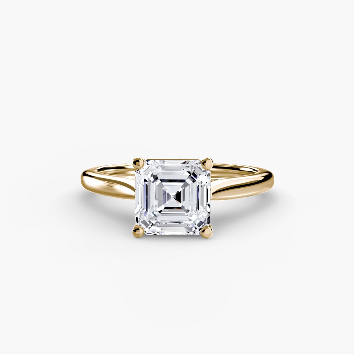 Diamant Ring in Gold – Nahaufnahme