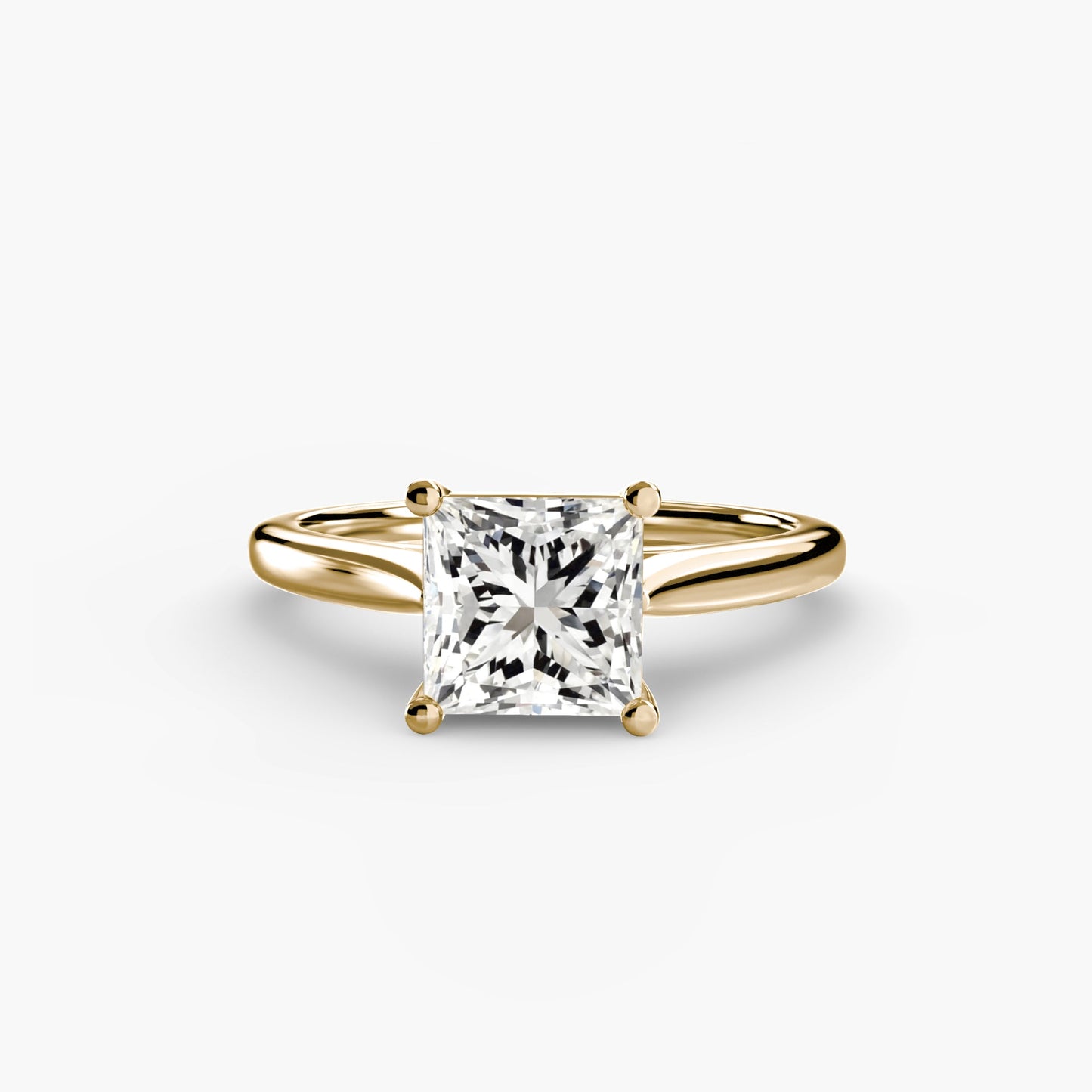 Handgemachter Setting Karat – Seitenansicht