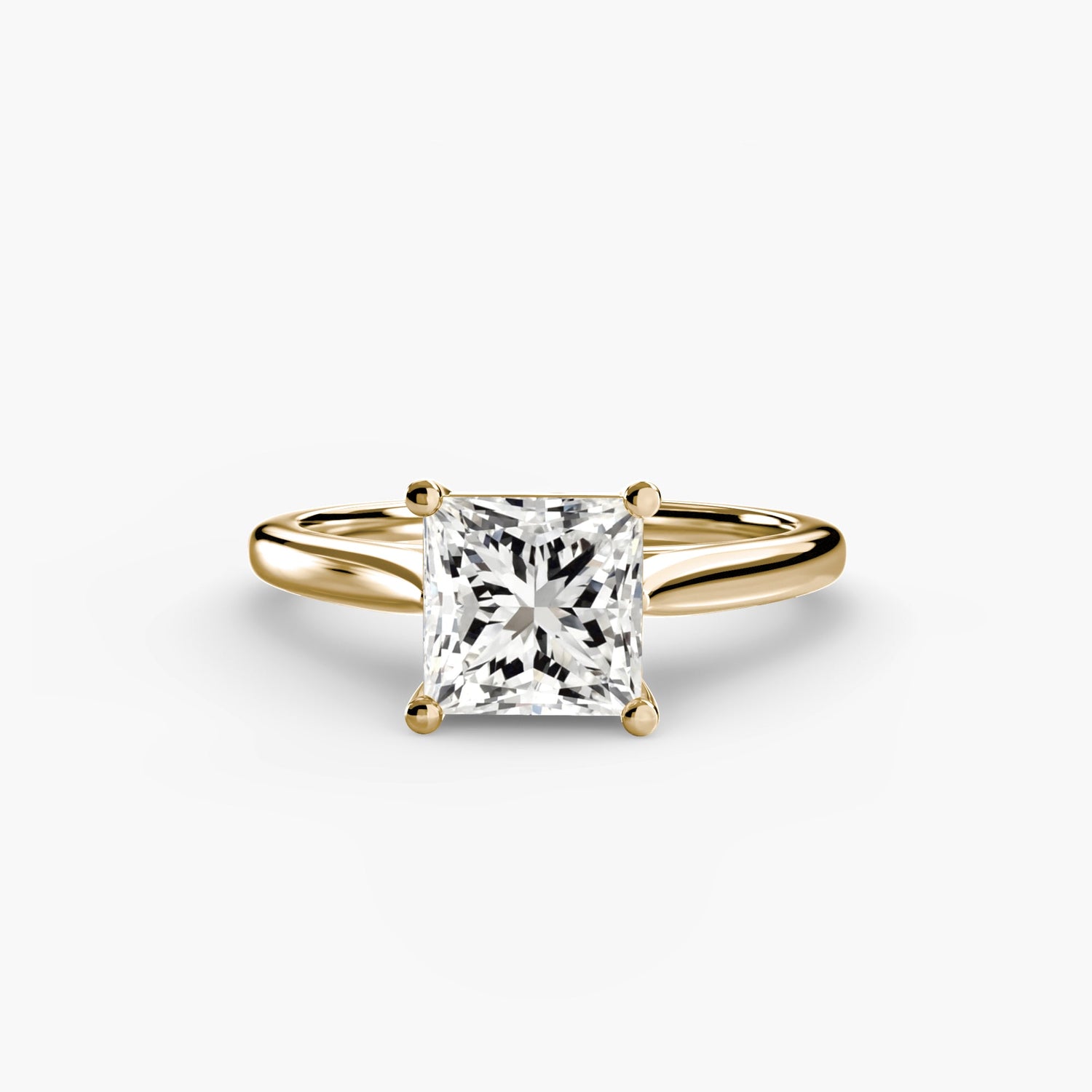 Handgemachter Setting Karat – Seitenansicht