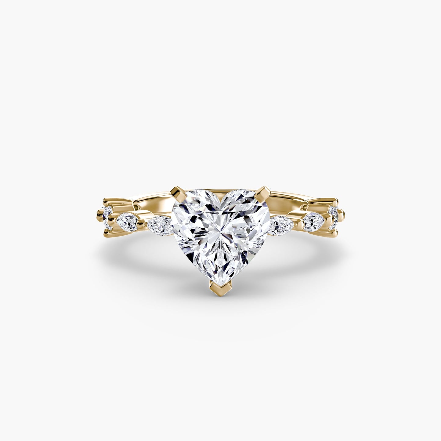 Handgefertigter Schmuckstein Setting Karat – Detailansicht