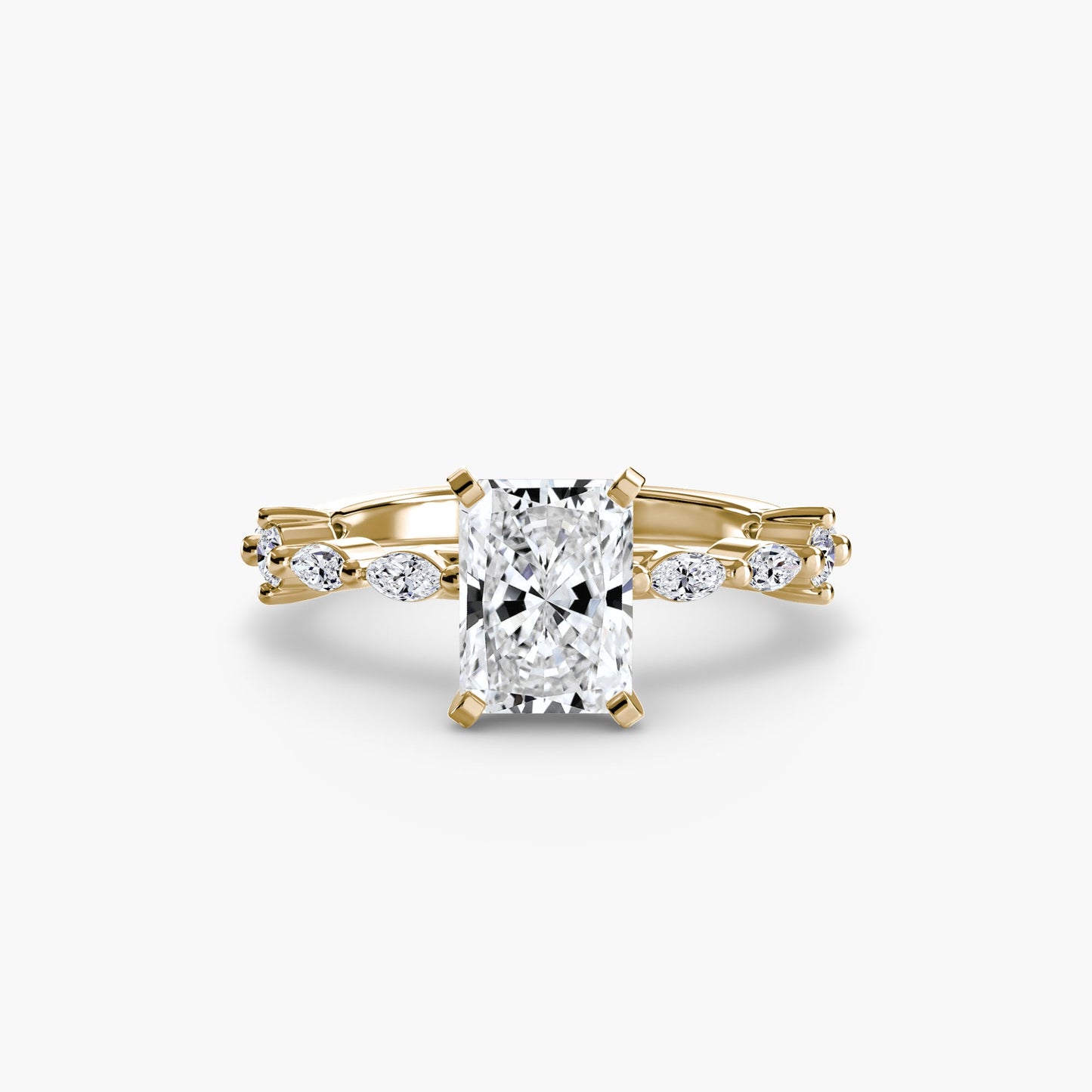 Handgefertigter Schmuckstein Setting Karat – Alternative Ansicht