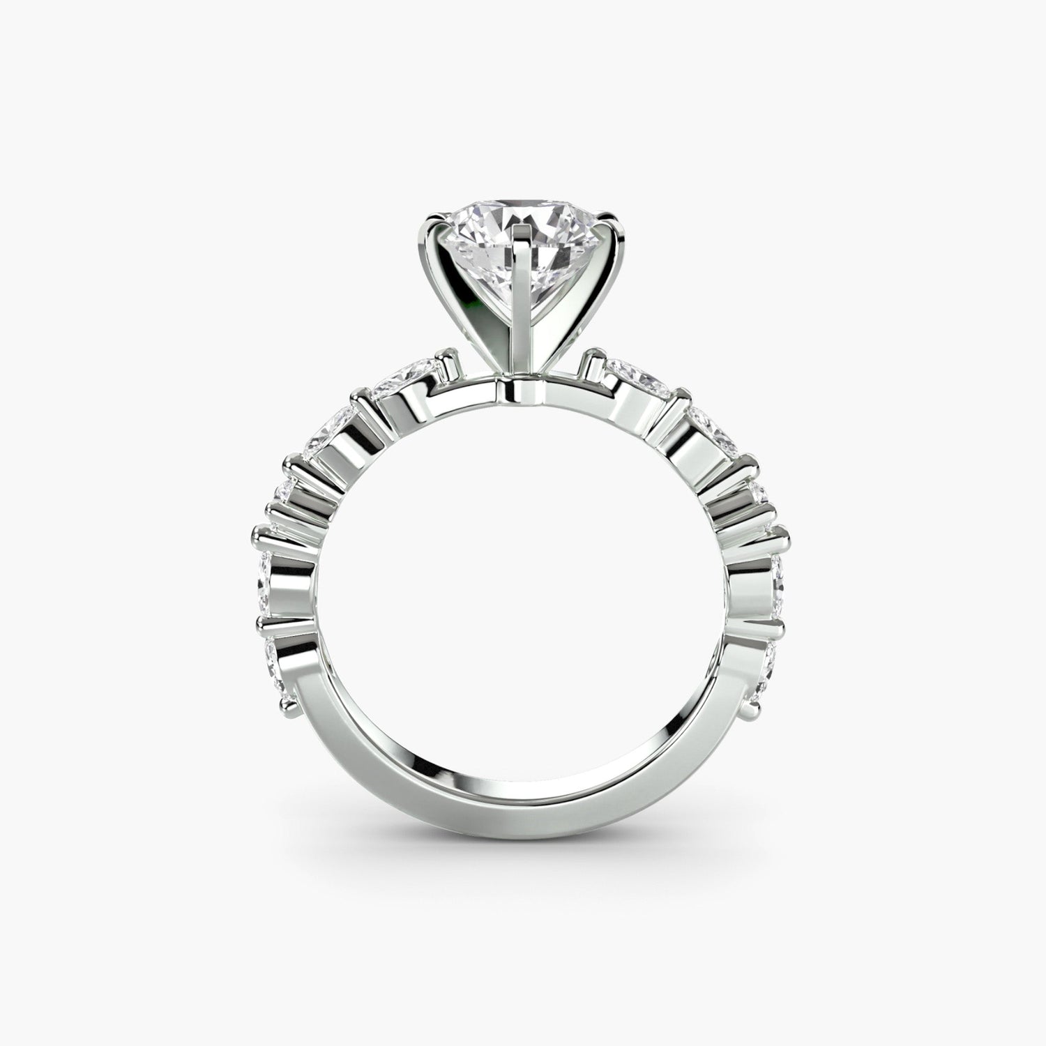 Handgefertigter Setting Karat – Frontansicht