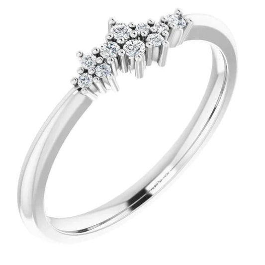 Natürlich Diamant Jubiläumsband 1,40 Karat Damenschmuck