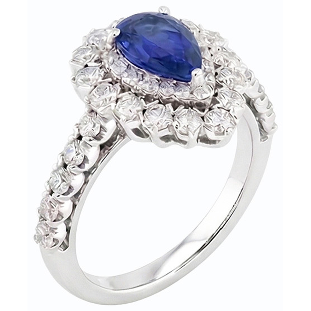 echter round diamant 4.50Karat ring Detailansicht