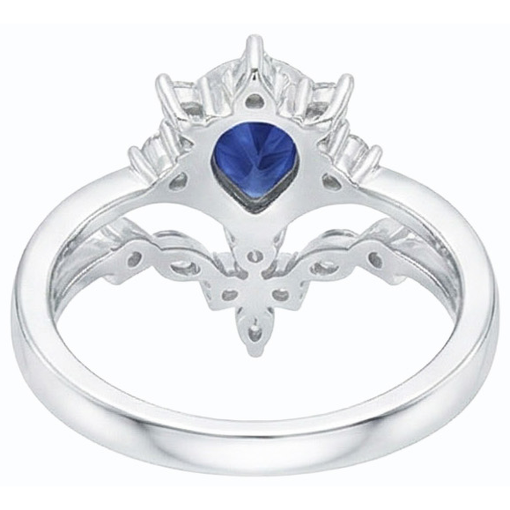 echter marquise diamant 3Karat ring Seitenansicht