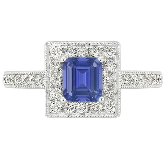 echter round diamant 3Karat ring Seitenansicht