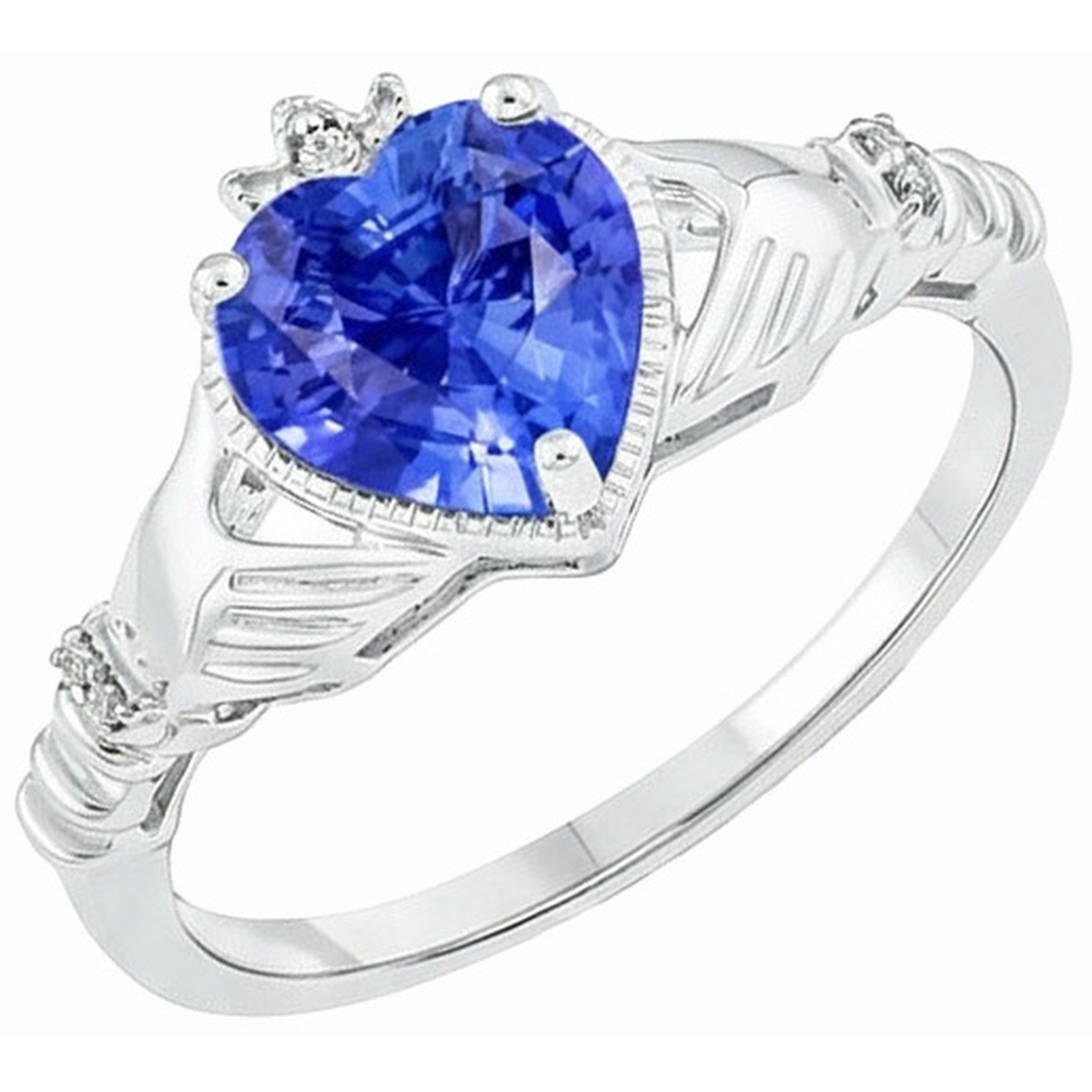 echter round diamant 2Karat ring Vorderansicht