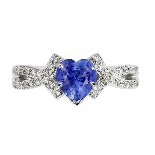 echter round diamant 2.50Karat ring Seitenansicht