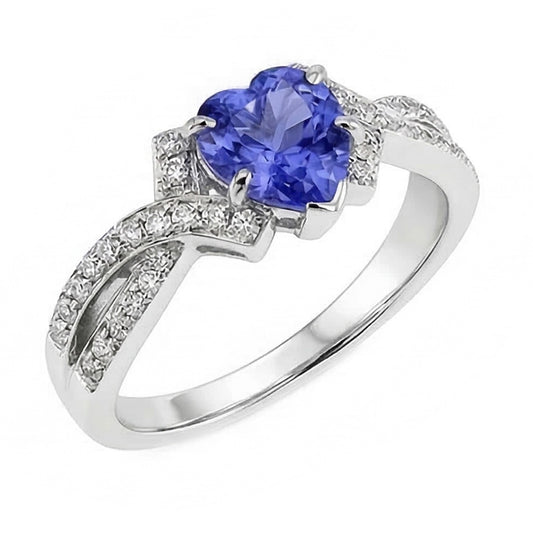 echter round diamant 2.50Karat ring Vorderansicht