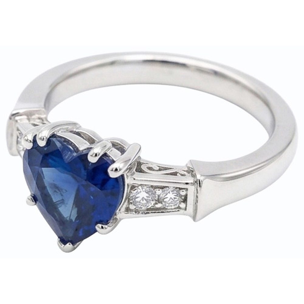 echter round diamant 1.75Karat ring Detailansicht