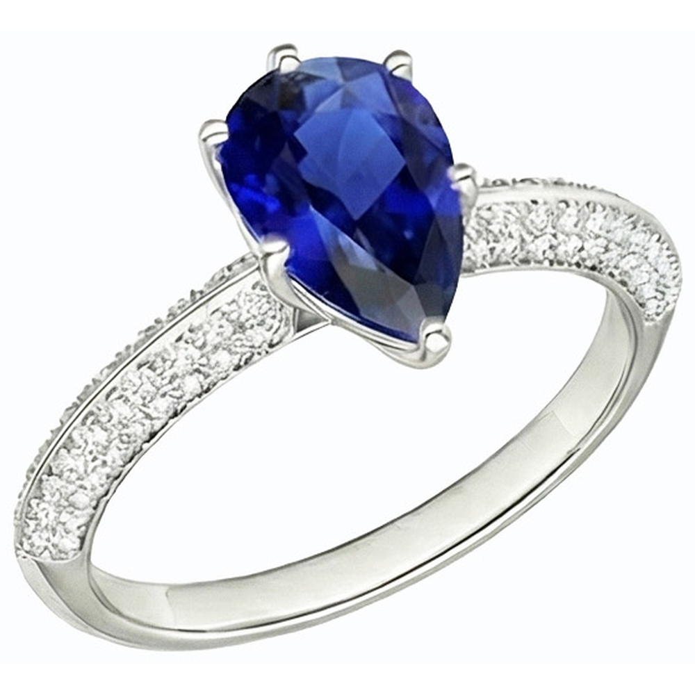 echter round diamant 3Karat ring Vorderansicht