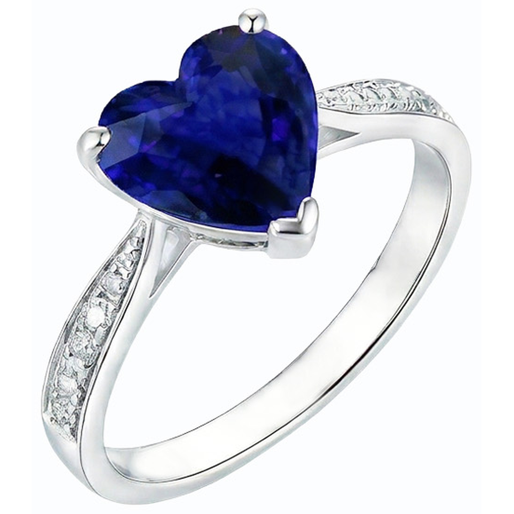 echter round diamant 3.50Karat ring Seitenansicht