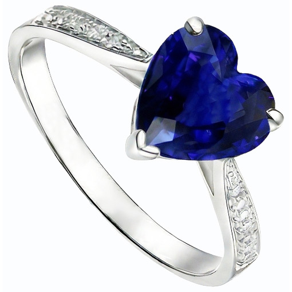 echter round diamant 3.50Karat ring Detailansicht