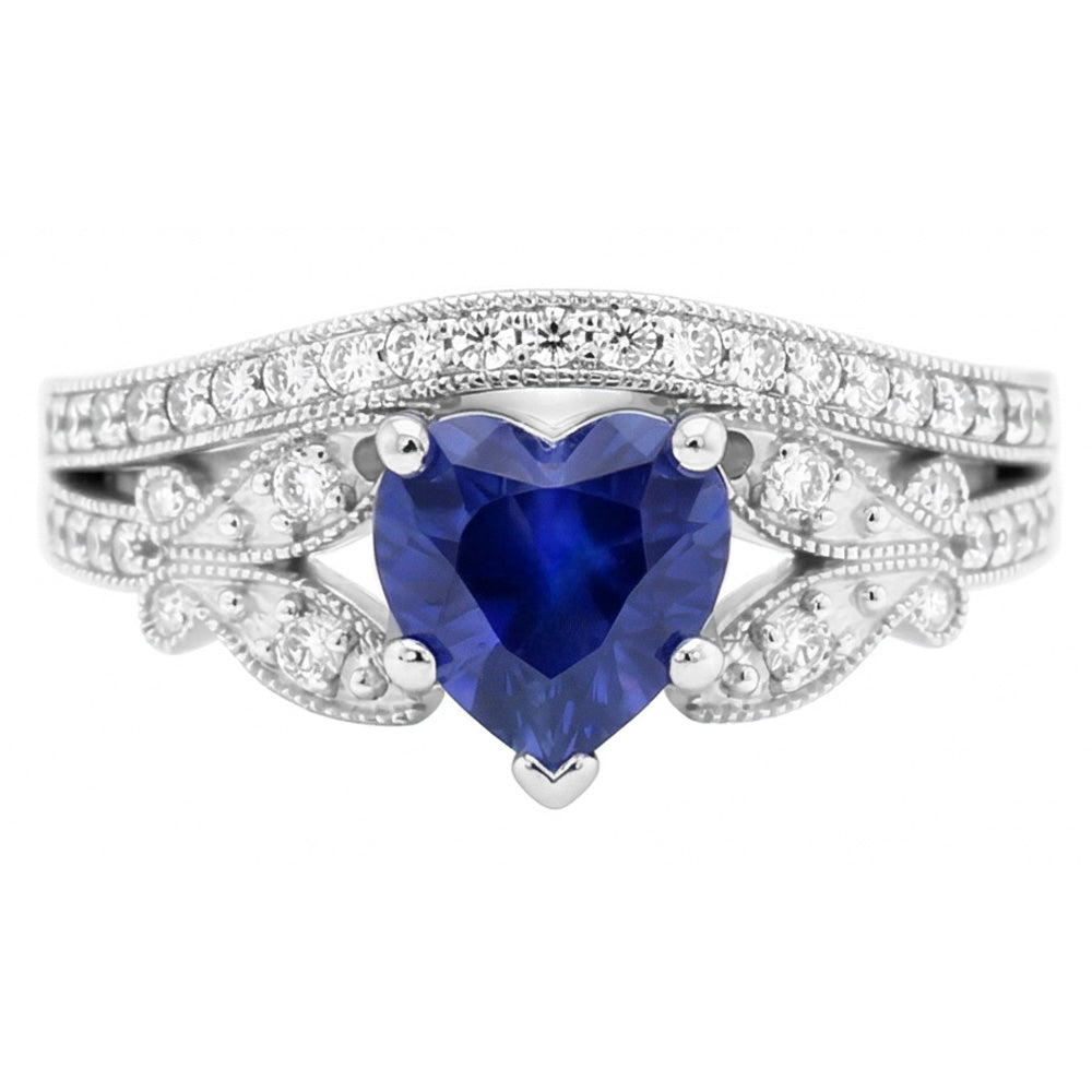 echter round diamant 3Karat ring Seitenansicht