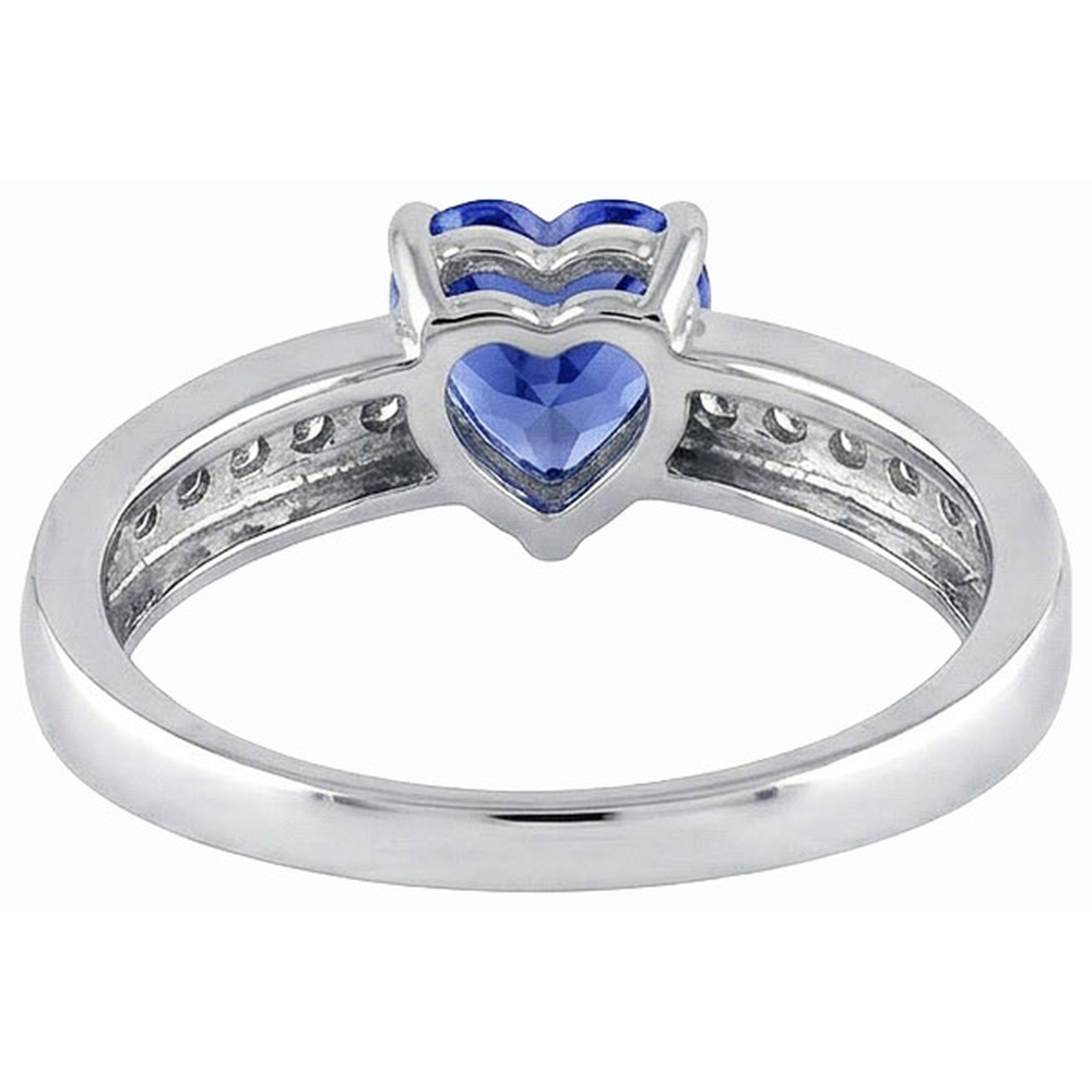echter round diamant 1.50Karat ring Draufsicht