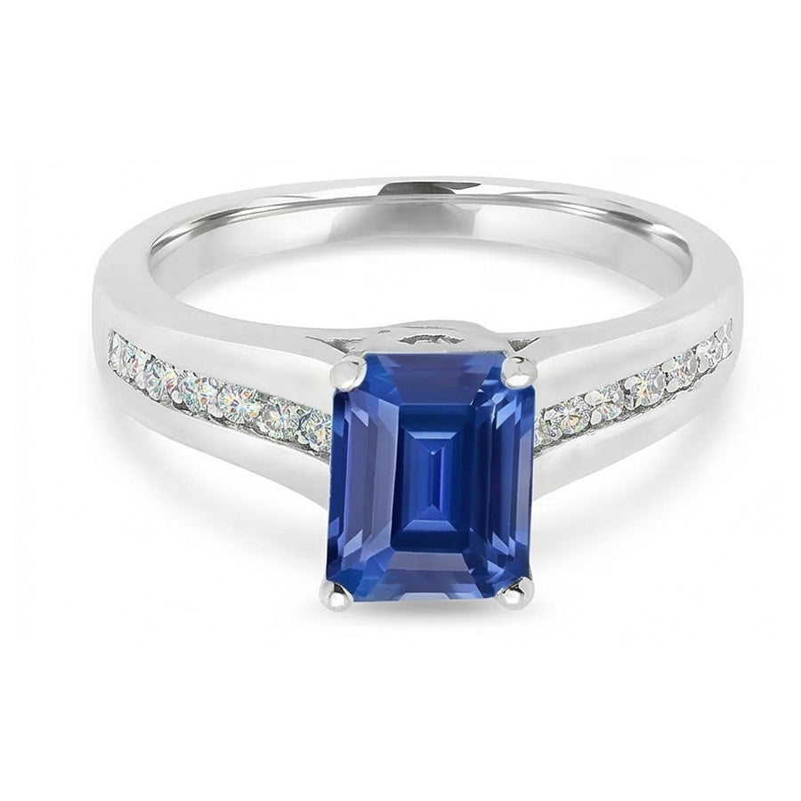 echter round diamant 2.50Karat ring Detailansicht